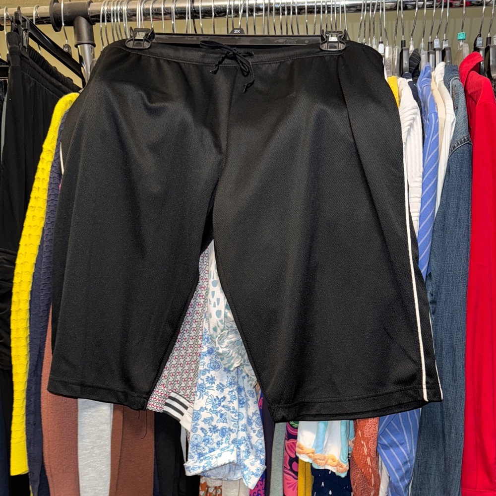Prospirit Men's Black Athletic Shorts